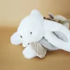 Doudou et Compagnie Coffret Pantin Lapin beige - Happy Wild - 25 cm> Peluches