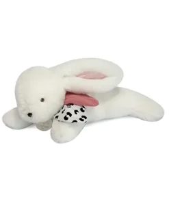 Doudou et Compagnie Coffret Pantin Lapin rose - Happy Blush - 25 cm> Peluches