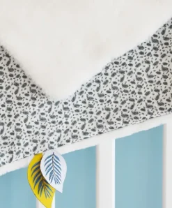 Doudou et Compagnie Couverture bébé plaid Douceur Yoca le koala - Blanc - 70 x 100 cm><noscript><img width=