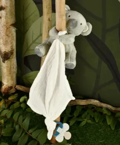 Doudou et Compagnie Doudou attache sucette peluche Koala - 12 cm - Unicef> Doudou Mouchoir|Petit Format