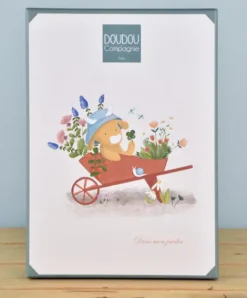 Doudou et Compagnie Doudou attache-sucette Vache Anette - 19 cm><noscript><img width=