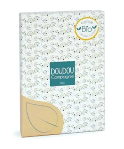 Doudou et Compagnie Doudou bébé abeille Pollen en coton BIO - 20 cm - modèle aléatoire><noscript><img width=