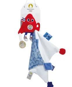 Doudou et Compagnie Doudou Bebe Champion - Peluche mascotte Paris 2024 - 22 cm><noscript><img width=