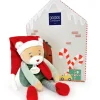 Doudou et Compagnie Doudou Farceur & sa maisonnette - Cotillon Lutin Farceur 27 cm> Peluches