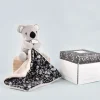 Doudou et Compagnie Doudou Koala gris avec mouchoir - BOH'AIME - 12 cm> Doudou Mouchoir|Petit Format