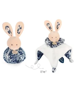 Doudou et Compagnie Doudou Lapin beige - Cocon - Balle d'éveil - 3 EN 1><noscript><img width=