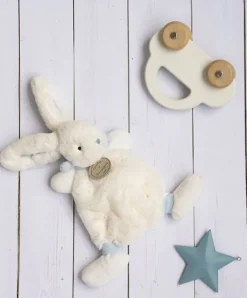 Doudou et Compagnie Doudou Lapin Bonbon Bleu - 26 cm><noscript><img width=