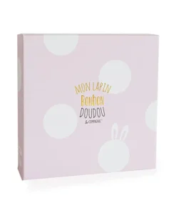 Doudou et Compagnie Doudou Lapin Bonbon Rose - 26 cm><noscript><img width=