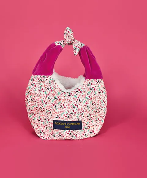 Doudou et Compagnie Doudou Lapin marionnette - Petit sac - Amusette 3 EN 1> Doudou Plat|Marionnettes