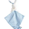 Doudou et Compagnie Doudou lapin mouchoir bleu lapin matelot - 10 cm> Doudou Mouchoir|Petit Format