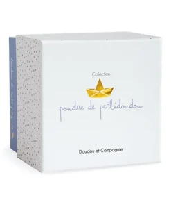 Doudou et Compagnie Doudou lapin mouchoir bleu lapin matelot - 10 cm> Doudou Mouchoir|Petit Format