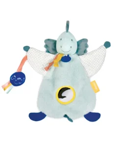 Doudou et Compagnie Doudou marionnette d'éveil Dinosaure vert Filou - 25 cm> Doudou Plat|Marionnettes