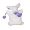 Doudou et Compagnie Doudou Marionnette Lapin Pompon Violet> Marionnettes|Marionnettes