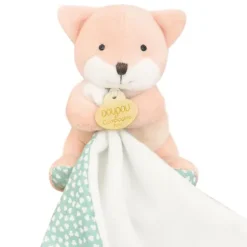 Doudou et Compagnie Doudou mouchoir renard orange - 11 cm><noscript><img width=