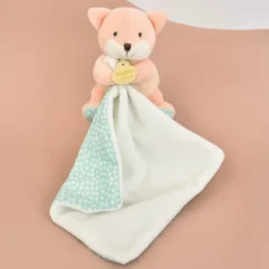 Doudou et Compagnie Doudou mouchoir renard orange - 11 cm><noscript><img width=