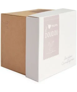 Doudou et Compagnie Doudou ours mouchoir - 10 cm - Boite fleur> Doudou Mouchoir|Petit Format