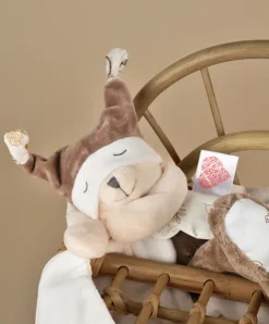 Doudou et Compagnie Doudou ours mouchoir 3 histoires - Marron> Doudou Mouchoir|Peluche Avec Doudou