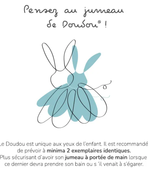 Doudou et Compagnie Doudou plat Ours 3 histoires - Blanc> Doudou Plat