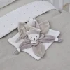 Doudou et Compagnie Doudou plat Ours Collector taupe - 24 cm> Doudou Plat