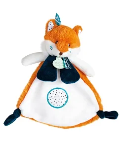 Doudou et Compagnie Doudou plat Renard Tiwipi - 23 cm> Doudou Plat