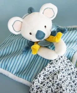 Doudou et Compagnie Doudou plat Yoca le koala - 25 cm> Doudou Mouchoir|Doudou Plat