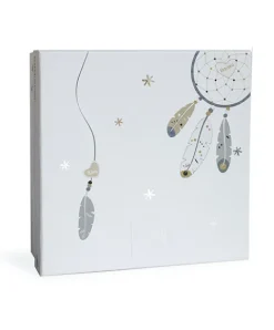 Doudou et Compagnie Doudou pétales Panda gris - Attrape-rêves - 26 cm><noscript><img width=