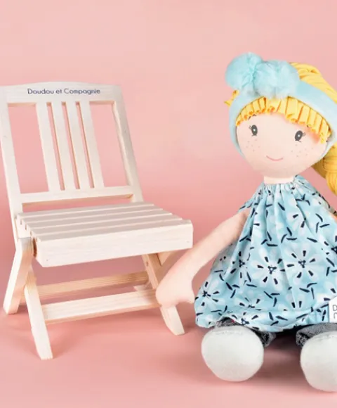 Doudou et Compagnie Fauteuil pliant - Mon petit mobilier> Mon Petit Mobilier|Poupées De Chiffon