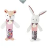 Doudou et Compagnie Hochet Pouet Rose - BOH'AIME> Hochets Et Pantins D'Activités