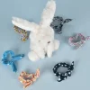 Doudou et Compagnie Lapin blanc avec chouchou -12 cm - Modèle aléatoire> Petit Format