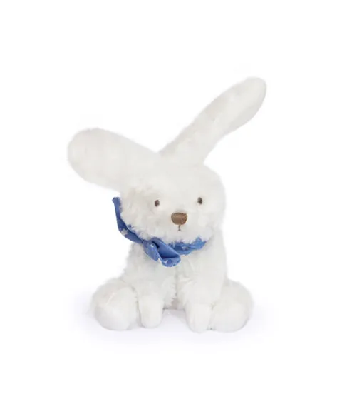 Doudou et Compagnie Lapin blanc avec chouchou -12 cm - Modèle aléatoire> Petit Format