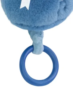 Doudou et Compagnie Lapin DOUDOU® - boite à musique lapin - 20 cm - Bleu><noscript><img width=