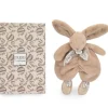 Doudou et Compagnie Lapin DOUDOU® - Doudou lapin Beige - 29 cm> Doudou Plat