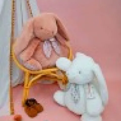 Doudou et Compagnie Lapin geant - LAPIN DOUDOU 42 cm - Blanc> Peluches Géantes