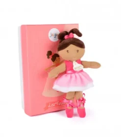 Doudou et Compagnie Ma poupée ballerine - Rose- 25 cm> Poupées De Chiffon