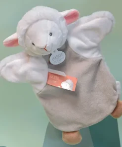 Doudou et Compagnie Marionnette à Main Agneau - 25 cm> Marionnettes|Marionnettes