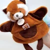 Doudou et Compagnie Marionnette à main Panda roux - 25 cm - Unicef> Marionnettes|Marionnettes