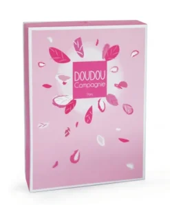 Doudou et Compagnie Mini doudou Souris rose - 20 cm> Doudou Plat