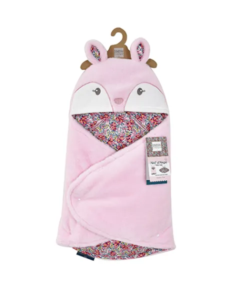 Doudou et Compagnie Nid d'ange bébé rose petit faon - BOH'AIME> Les Gigoteuses Et Nids D'Ange