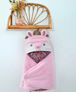 Doudou et Compagnie Nid d'ange bébé rose petit faon - BOH'AIME> Les Gigoteuses Et Nids D'Ange