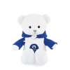 Doudou et Compagnie Ours en peluche blanc avec sweat bleu JO2024 - 25 cm> Peluches|Les Ours En Peluche