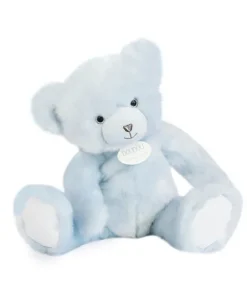 Doudou et Compagnie Ours en peluche bleu glacé - Collection - 37 cm> Peluches|Les Ours En Peluche