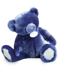 Doudou et Compagnie Ours en peluche bleu nuit - Collection - 37 cm> Peluches|Les Ours En Peluche
