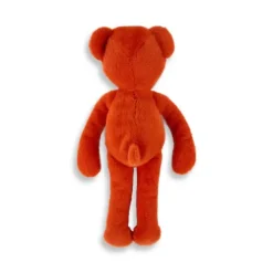 Doudou et Compagnie Ours en peluche Orange Terracotta - Roland Garros- 40 cm - Fabriqué en France><noscript><img width=