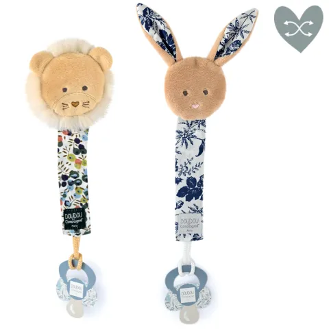 Doudou et Compagnie Pack cadeau naissance garçon> Poupées De Chiffon