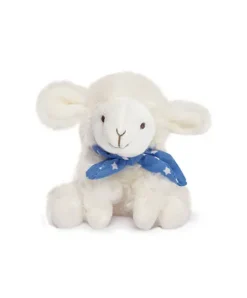 Doudou et Compagnie Peluche agneau blanc avec chouchou - 12 cm - Modèle aléatoire> Petit Format