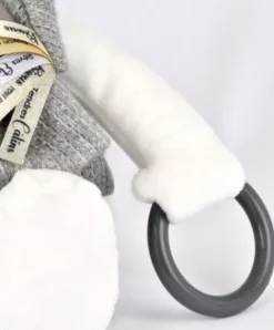 Doudou et Compagnie Peluche eveil Bébé Ours Gris - 30 cm - Collection Anniversaire><noscript><img width=