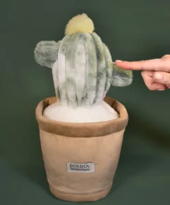 Doudou et Compagnie Peluche fleur- Cactus vert 25 cm> Peluche Adulte|Peluches