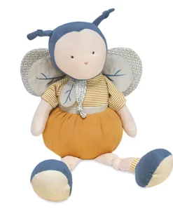 Doudou et Compagnie Peluche géante Pollen l'abeille en coton BIO - 90 cm> Doudous En Coton Bio|Peluches Géantes