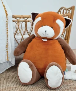 Doudou et Compagnie Peluche geante panda roux - 100 cm> Peluches Géantes