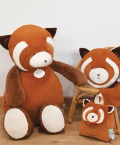 Doudou et Compagnie Peluche geante panda roux - 100 cm><noscript><img width=